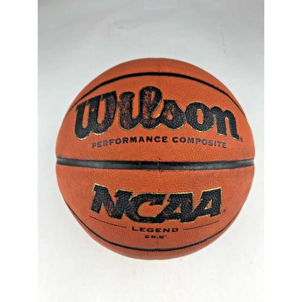 Wilson NCAA Legend Basketball Size 6 Performance Indoor/Outdoor Orange/Black‎